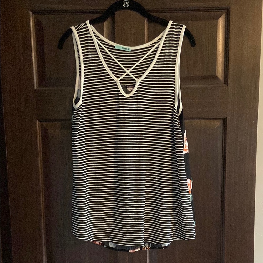 Striped Women's Tank Top